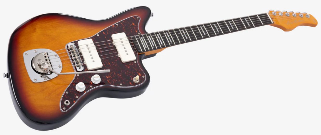 Sire Larry Carlton J5 2s Trem Eb - 3-tone Sunburst - Retro-rock elektrische gitaar - Variation 2