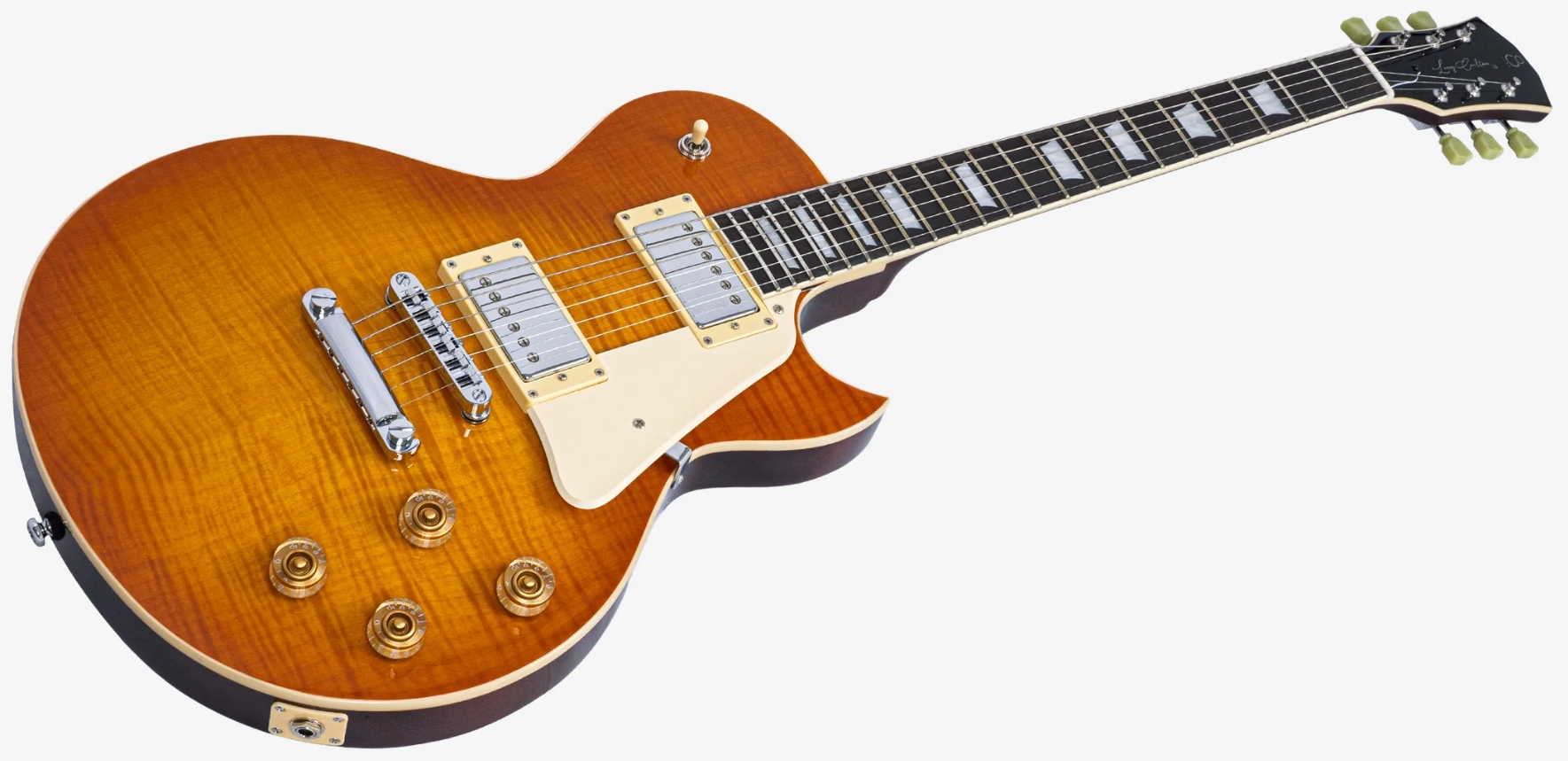 Sire Larry Carlton L5 2h Ht Rw - Amber Burst - Single cut gitaar - Variation 2
