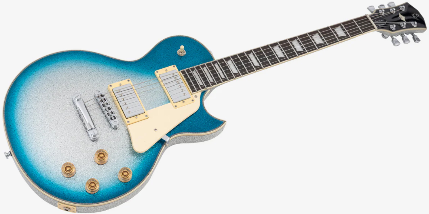 Sire Larry Carlton L7 Lh Gaucher New Gen 2h Ht Eb - Skyburst Sparkle - Single cut gitaar - Variation 2