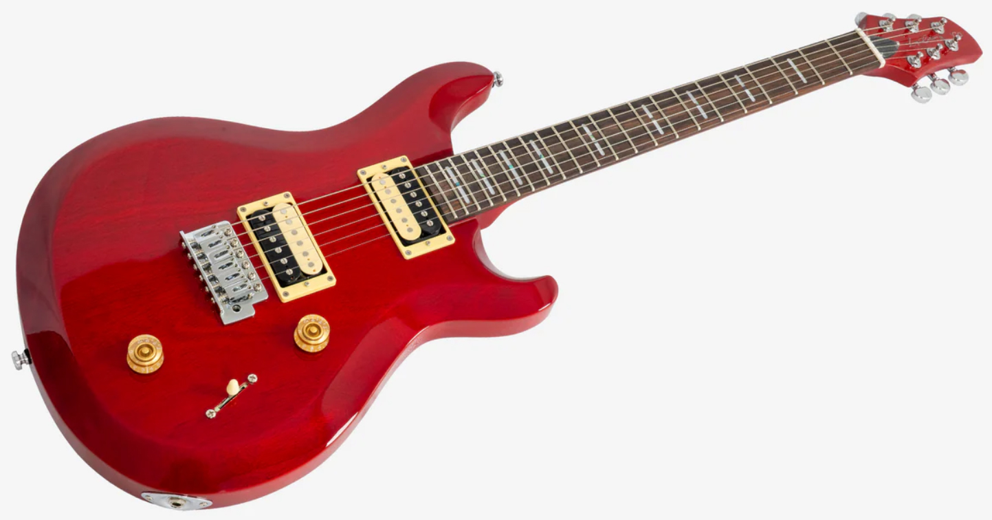 Sire Larry Carlton Q3 2h Trem Rw - Vintage Cherry - Double cut gitaar - Variation 2
