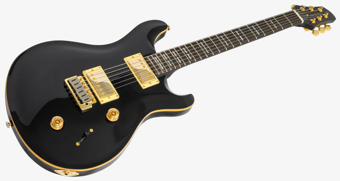 Sire Larry Carlton Q7 2h Trem Eb - Black - Double cut gitaar - Variation 2