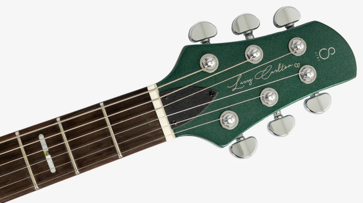 Sire Larry Carlton Q7 2h Trem Eb - Metallic Green - Double cut gitaar - Variation 3