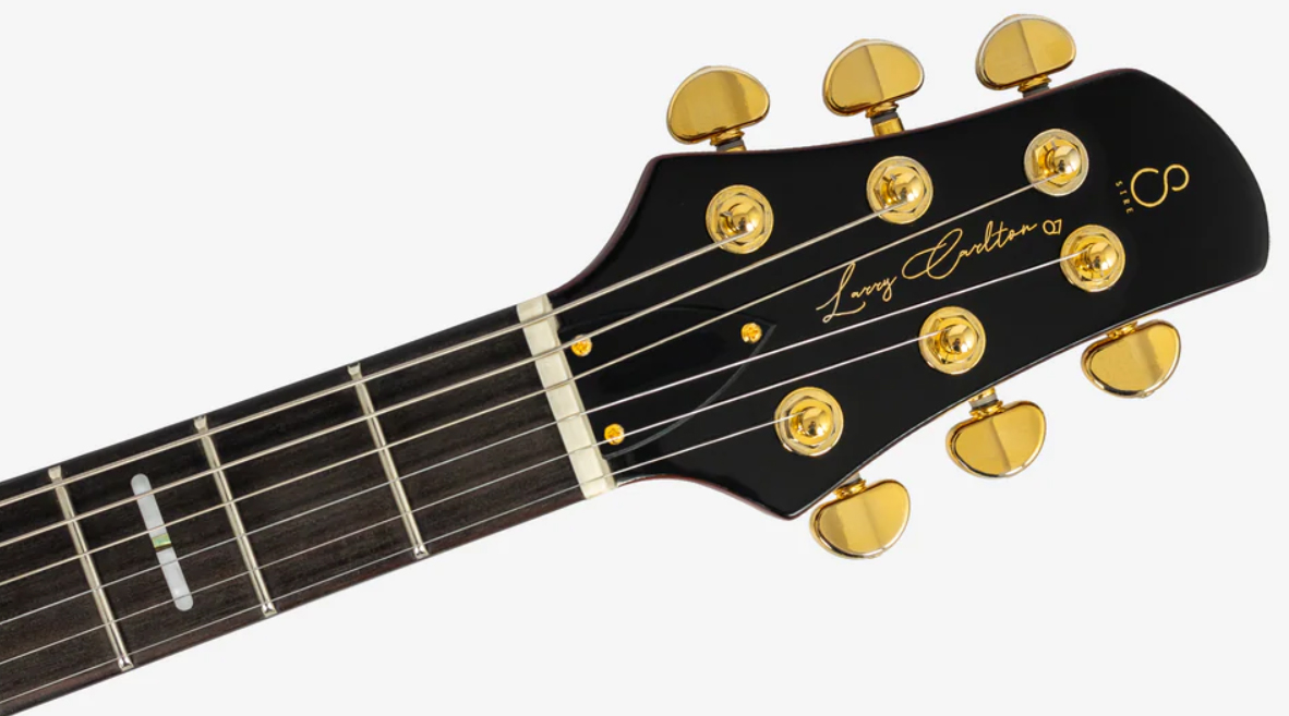 Sire Larry Carlton Q7 Lh Gaucher 2h Trem Eb - Tobacco Sunburst - Double cut gitaar - Variation 3