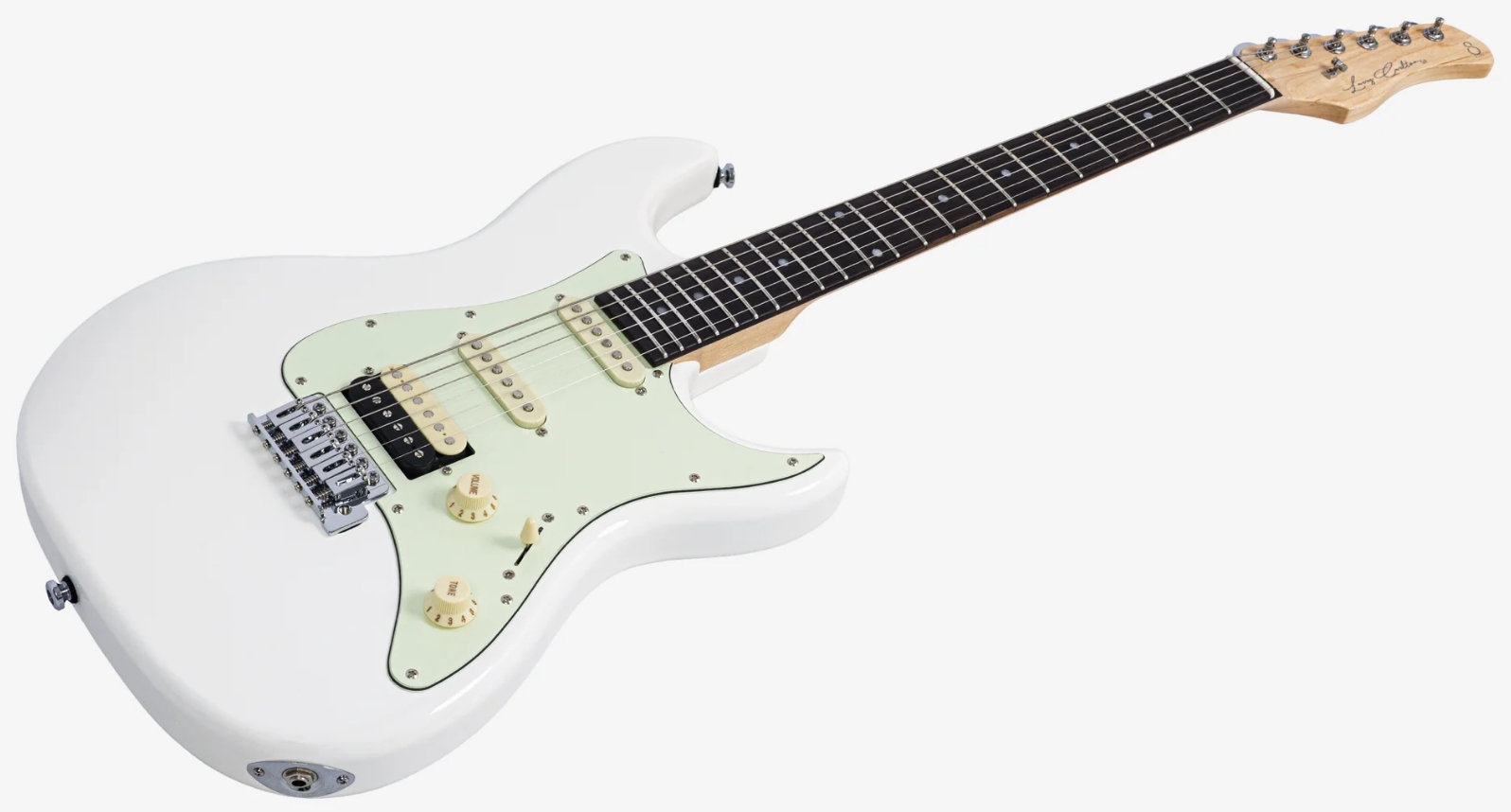 Sire Larry Carlton S1 Hss Trem Rw - Antique White - Elektrische gitaar in Strat vorm - Variation 2