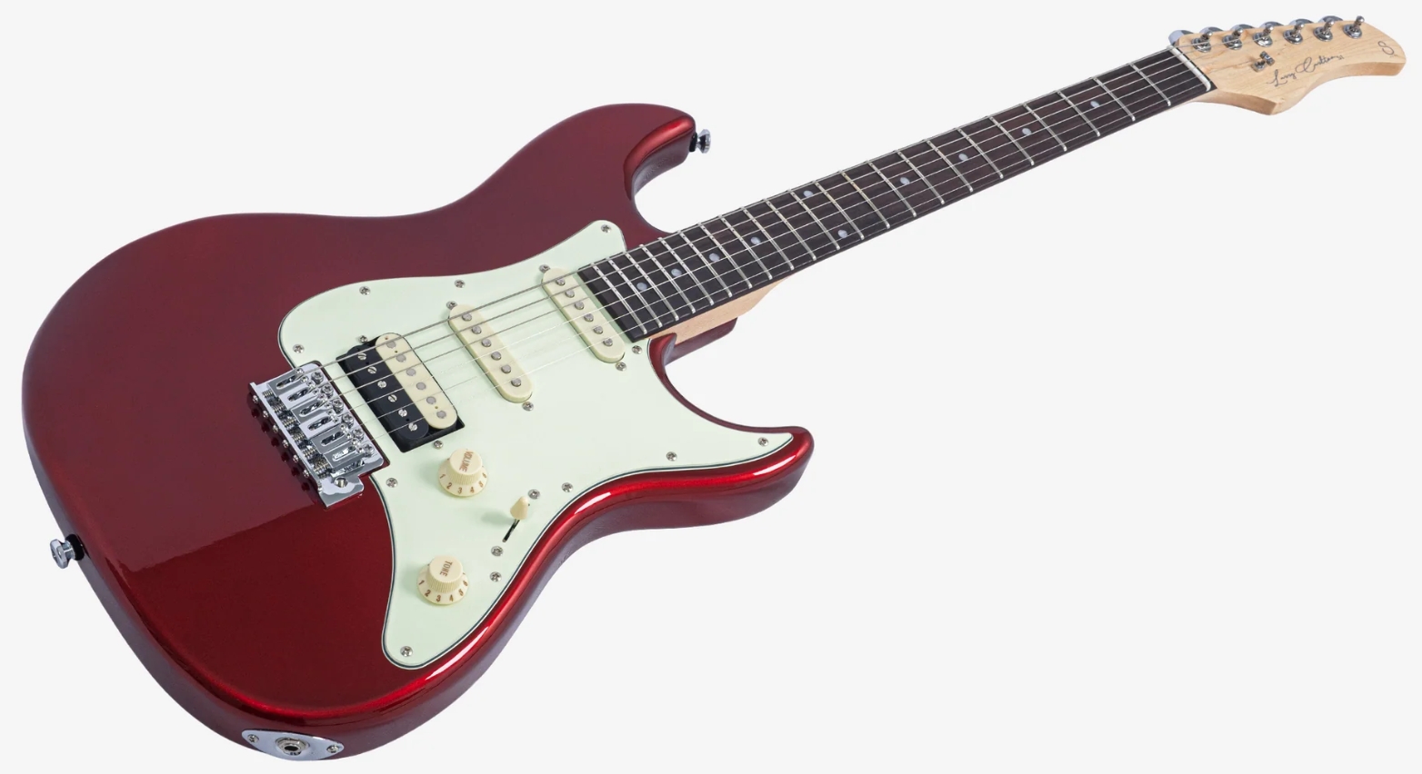 Sire Larry Carlton S1 Hss Trem Rw - Candy Apple Red - Elektrische gitaar in Strat vorm - Variation 3