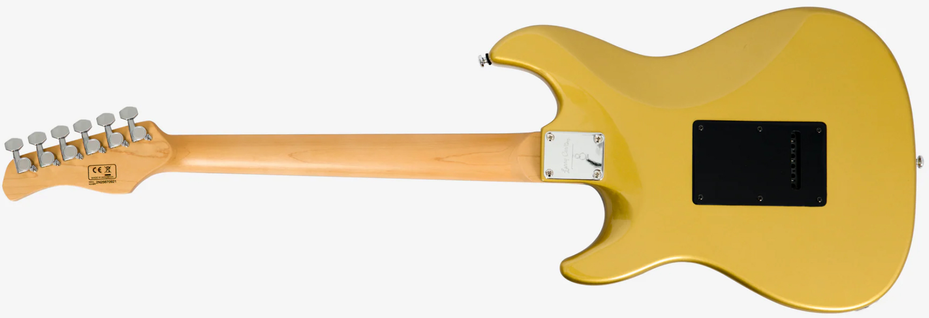 Sire Larry Carlton S3 Hss New Gen Trem Rw - Metallic Gold - Elektrische gitaar in Strat vorm - Variation 1