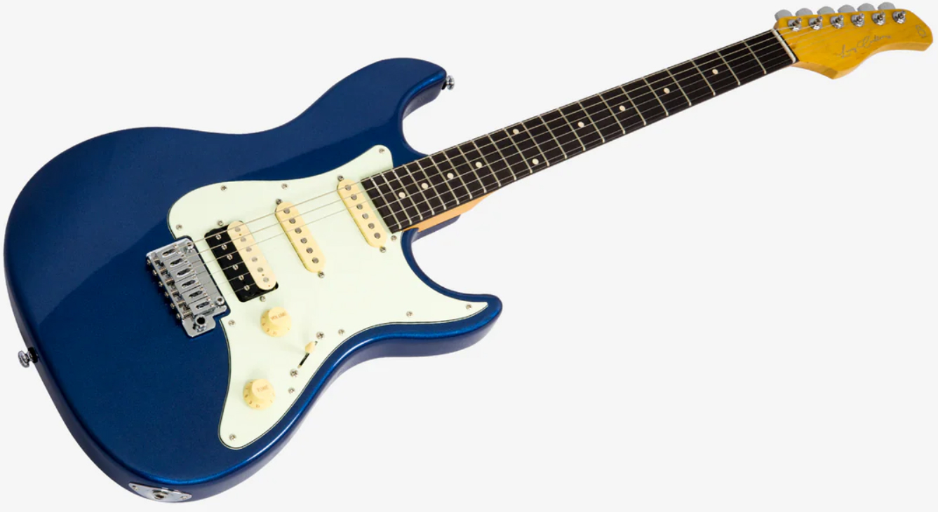 Sire Larry Carlton S3 Hss New Gen Trem Rw - Dark Navy - Elektrische gitaar in Strat vorm - Variation 2