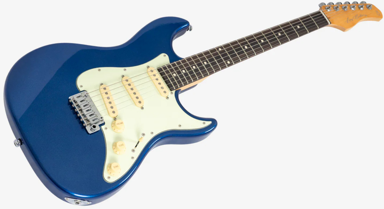 Sire Larry Carlton S3 New Gen 3s Trem Rw - Dark Navy - Elektrische gitaar in Strat vorm - Variation 2