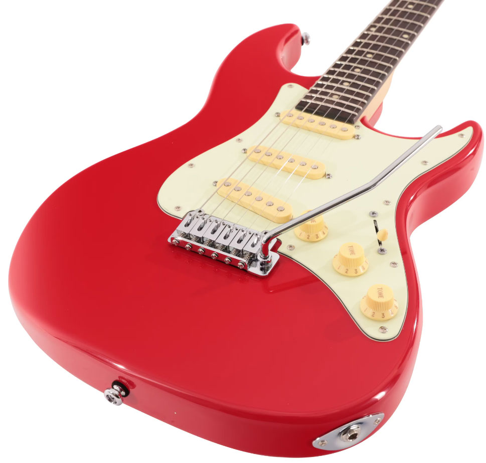 Sire Larry Carlton S3 Sss Signature 3s Trem Rw - Dakota Red - Elektrische gitaar in Str-vorm - Variation 2
