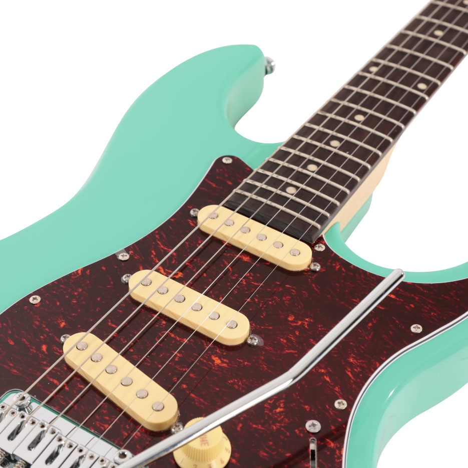 Sire Larry Carlton S3 Sss Signature 3s Trem Rw - Mild Green - Elektrische gitaar in Str-vorm - Variation 3