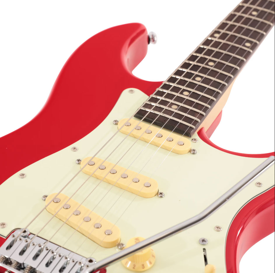Sire Larry Carlton S3 Sss Signature 3s Trem Rw - Dakota Red - Elektrische gitaar in Str-vorm - Variation 3