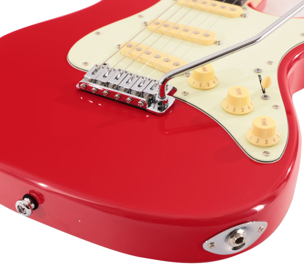 Sire Larry Carlton S3 Sss Signature 3s Trem Rw - Dakota Red - Elektrische gitaar in Str-vorm - Variation 4