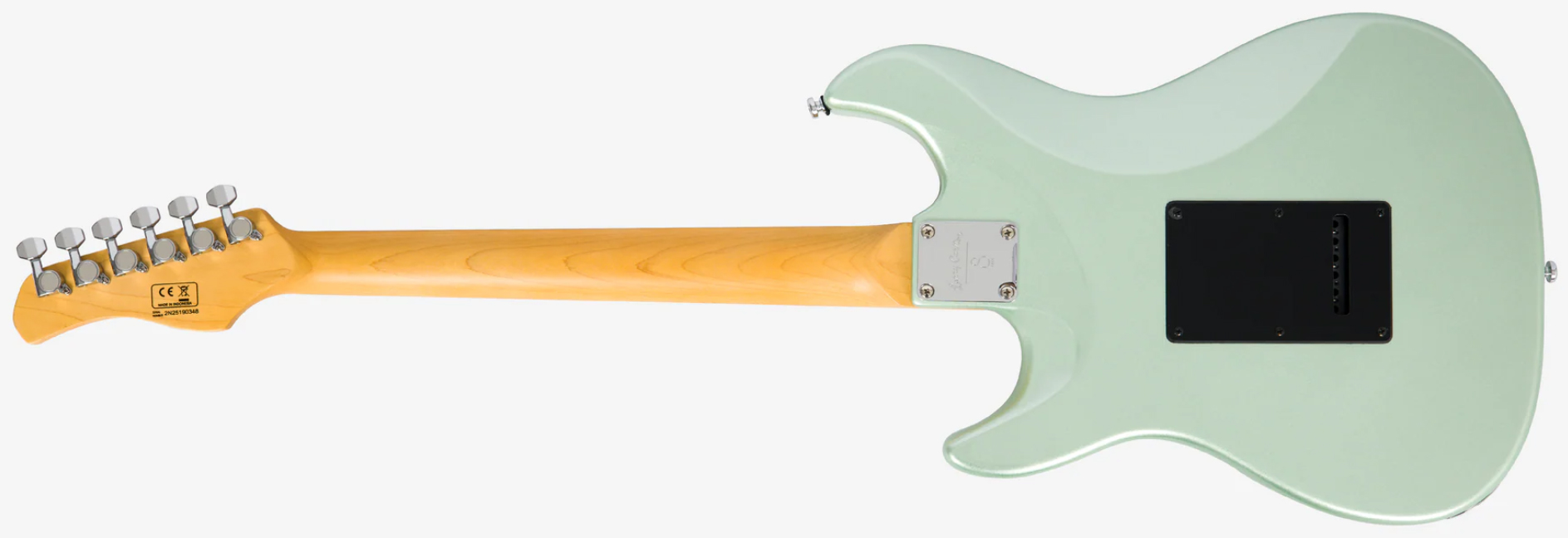 Sire Larry Carlton S5 Hss Trem Mn - Surf Green Metallic - Elektrische gitaar in Strat vorm - Variation 1