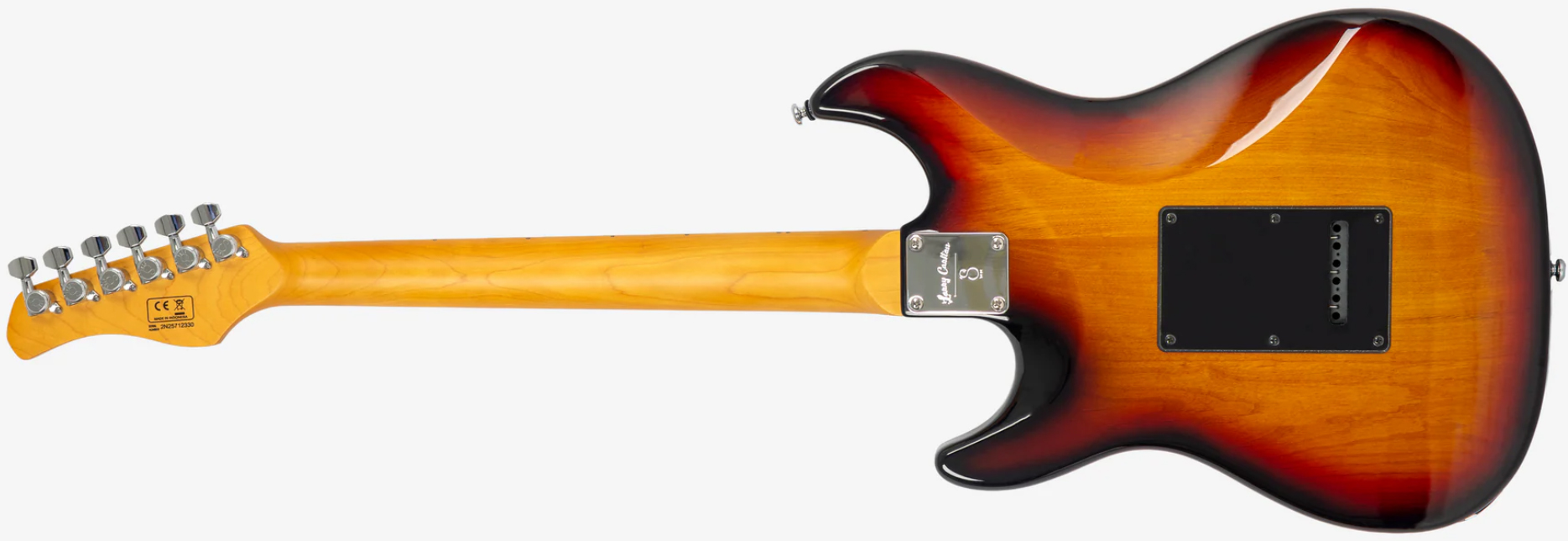 Sire Larry Carlton S7 Hss Lh Gaucher New Gen Trem Mn - 3 Tone Sunburst - Elektrische gitaar in Strat vorm - Variation 1
