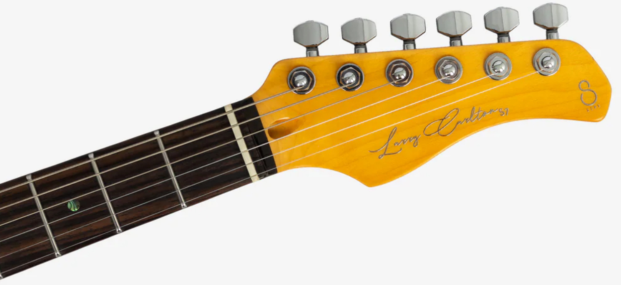 Sire Larry Carlton S7 Hss Lh Gaucher New Gen Trem Rw - Metallic Gold - Elektrische gitaar in Strat vorm - Variation 3