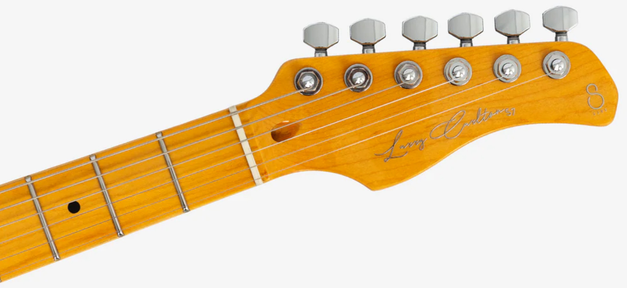 Sire Larry Carlton S7 Lh Gaucher New Gen 3s Trem Mn - White - Elektrische gitaar in Strat vorm - Variation 3