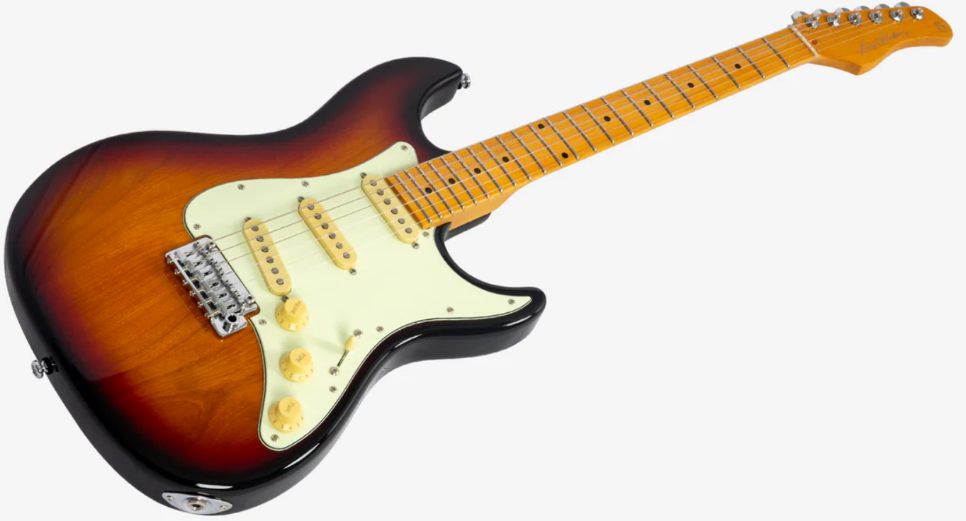 Sire Larry Carlton S7 New Gen 3s Trem Mn - 3 Tone Sunburst - Elektrische gitaar in Strat vorm - Variation 2