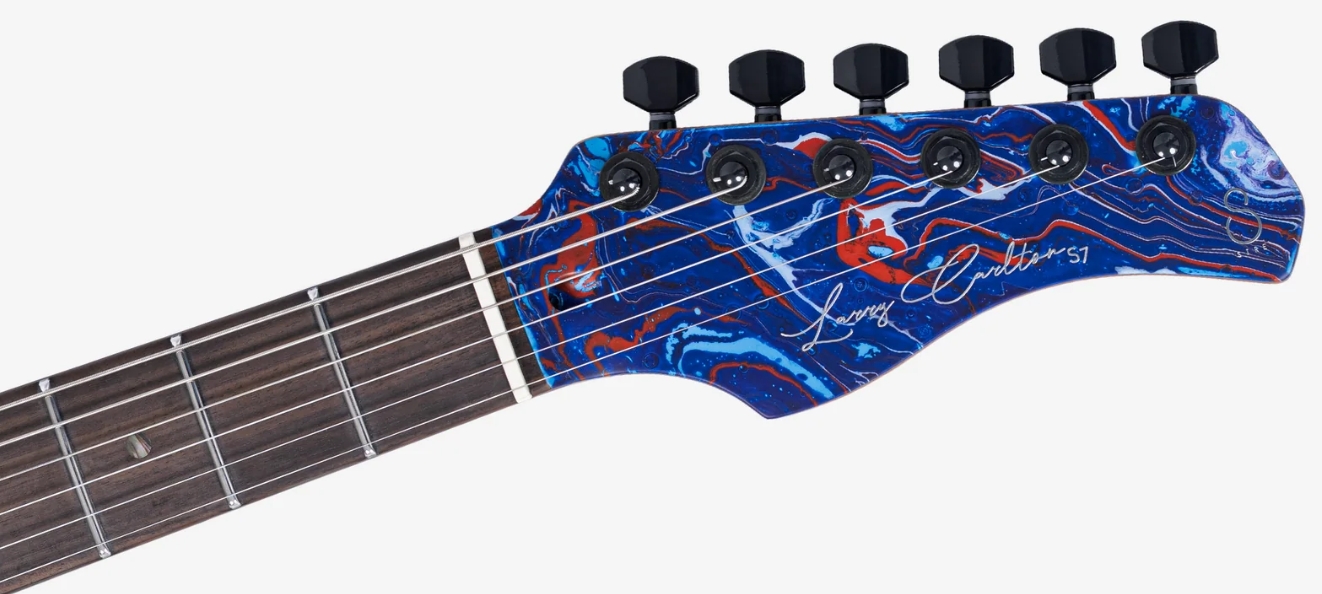Sire Larry Carlton S7 Sw Hss Trem Rw - Blue Swirl - Elektrische gitaar in Strat vorm - Variation 3