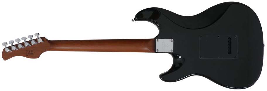 Sire Larry Carlton S7 Vintage Lh Signature Gaucher 3s Trem Mn - Black - Linkshandige elektrische gitaar - Variation 1