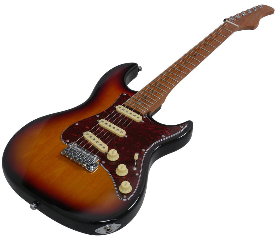 Sire Larry Carlton S7 Vintage Signature 3s Trem Mn - Tobacco Sunburst - Elektrische gitaar in Str-vorm - Variation 2