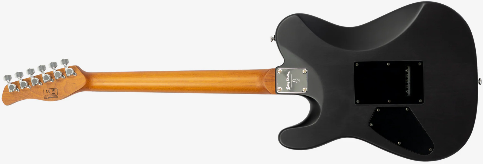 Sire Larry Carlton T7 Fm New Gen 2h Trem Rw - Transparent Black - Televorm elektrische gitaar - Variation 1