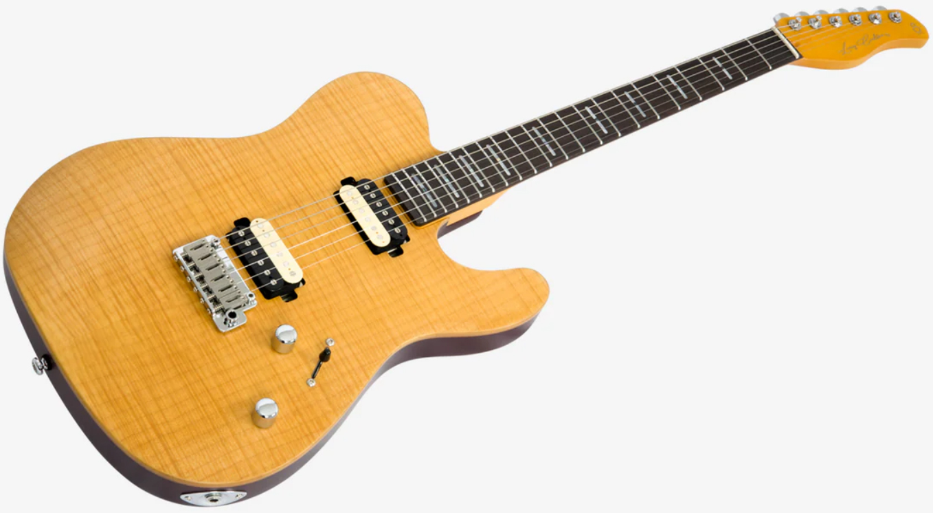 Sire Larry Carlton T7 Fm New Gen 2h Trem Rw - Natural - Televorm elektrische gitaar - Variation 2