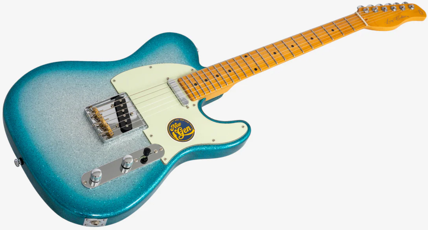Sire Larry Carlton T7 Lh Gaucher New Gen 2s Ht Mn - Skyburst Sparkle - Televorm elektrische gitaar - Variation 2