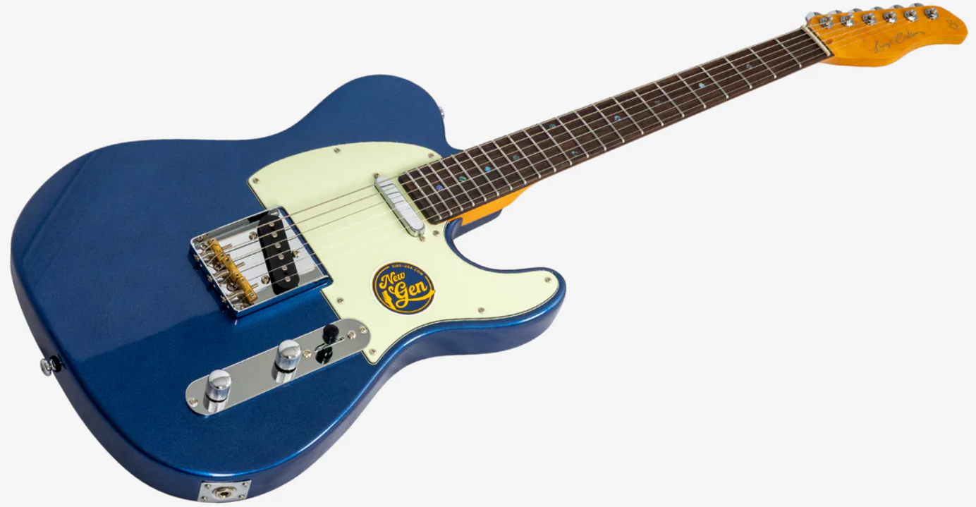 Sire Larry Carlton T7 Lh Gaucher New Gen 2s Ht Rw - Dark Navy - Televorm elektrische gitaar - Variation 2