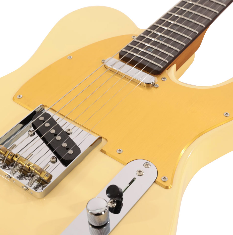Sire Larry Carlton T7 Signature 3s Trem Mn - Vintage White - Televorm elektrische gitaar - Variation 3