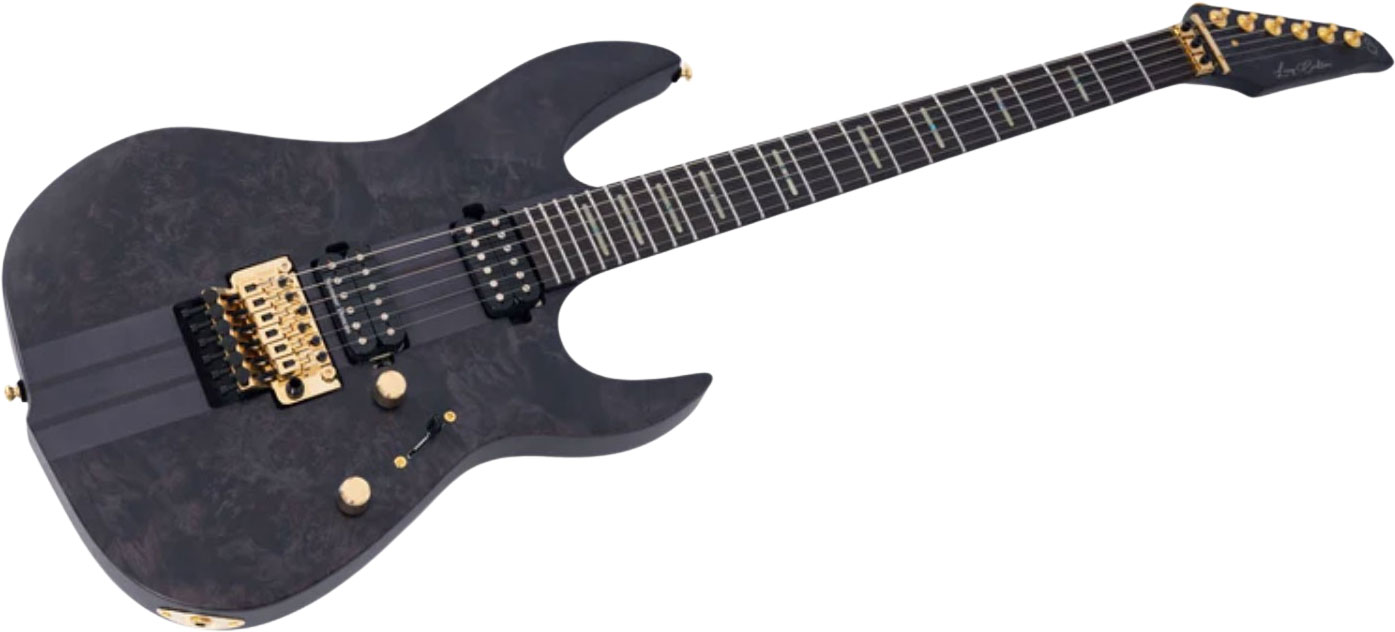 Sire Larry Carlton X10 Signature 2h Seymour Duncan Fr Eb - Transparent Black Satin - Elektrische gitaar in Str-vorm - Variation 2