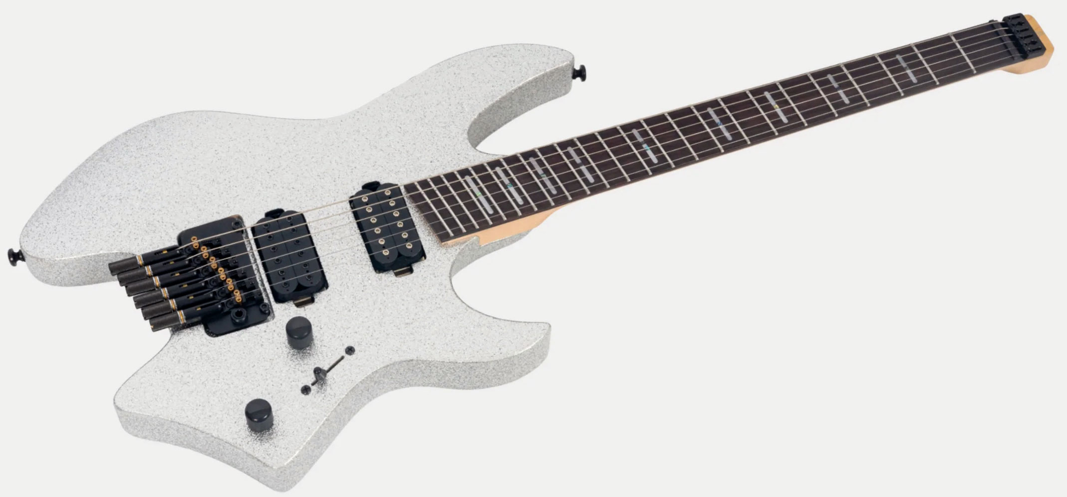 Sire Larry Carlton X6 Headless Multiscale 2h Trem Rw - Silver Sparkle - Multi-scale gitaar - Variation 2