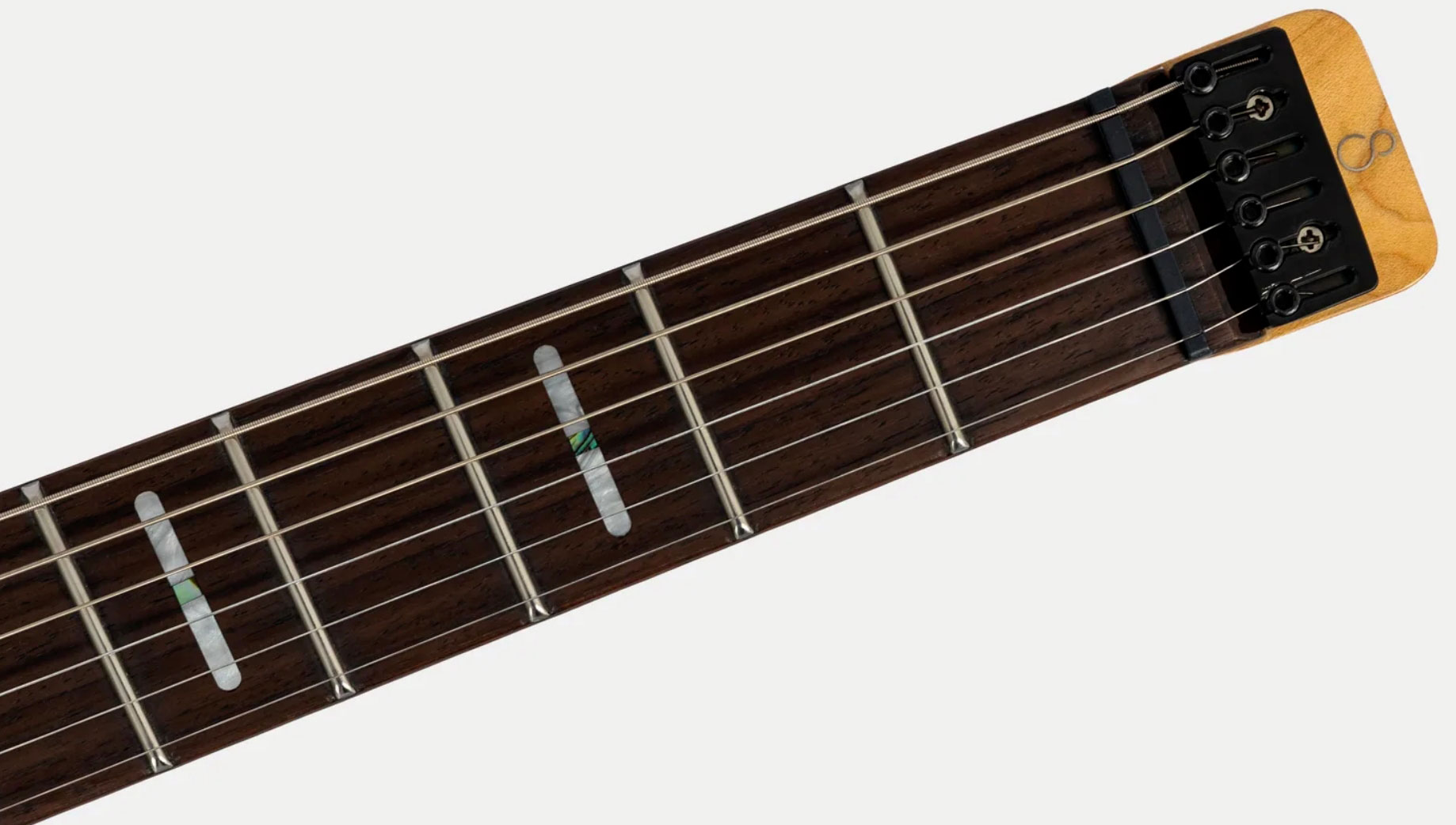 Sire Larry Carlton X6 Headless Multiscale 2h Trem Rw - Metallic Green - Multi-scale gitaar - Variation 3