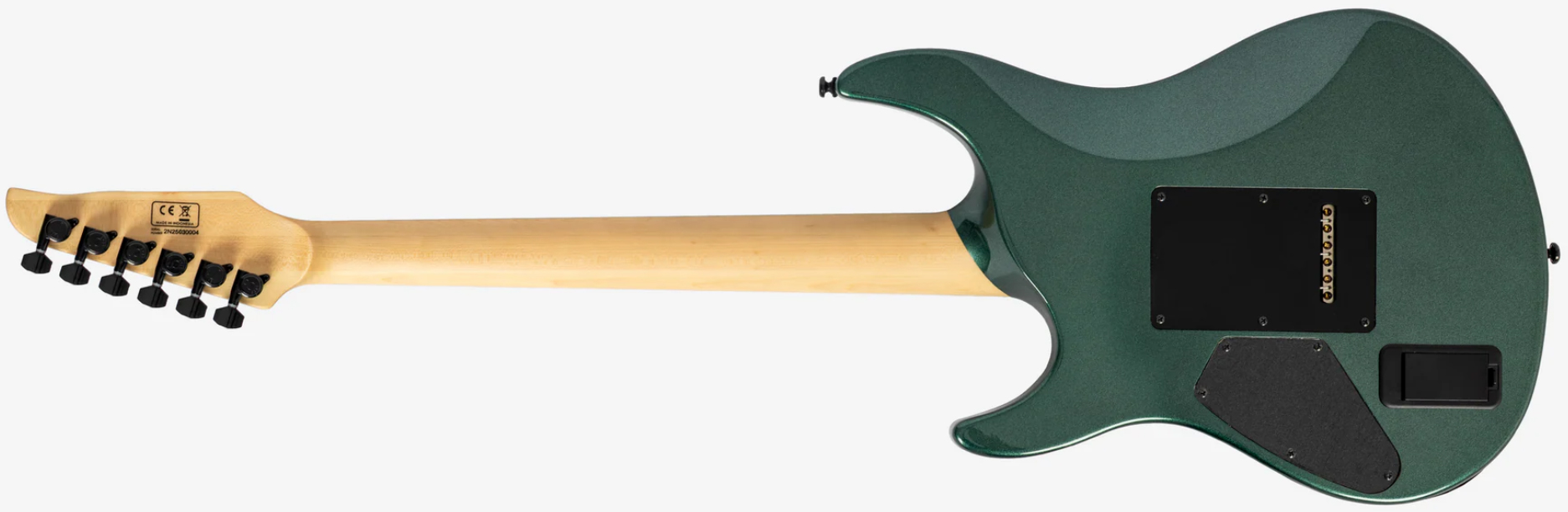 Sire Larry Carlton Y10 2h Fishman Fluence Trem Eb - Metallic Green - Elektrische gitaar in Strat vorm - Variation 1