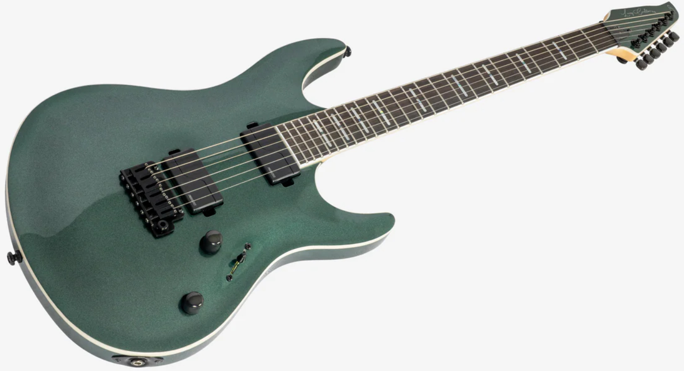 Sire Larry Carlton Y10 2h Fishman Fluence Trem Eb - Metallic Green - Elektrische gitaar in Strat vorm - Variation 2