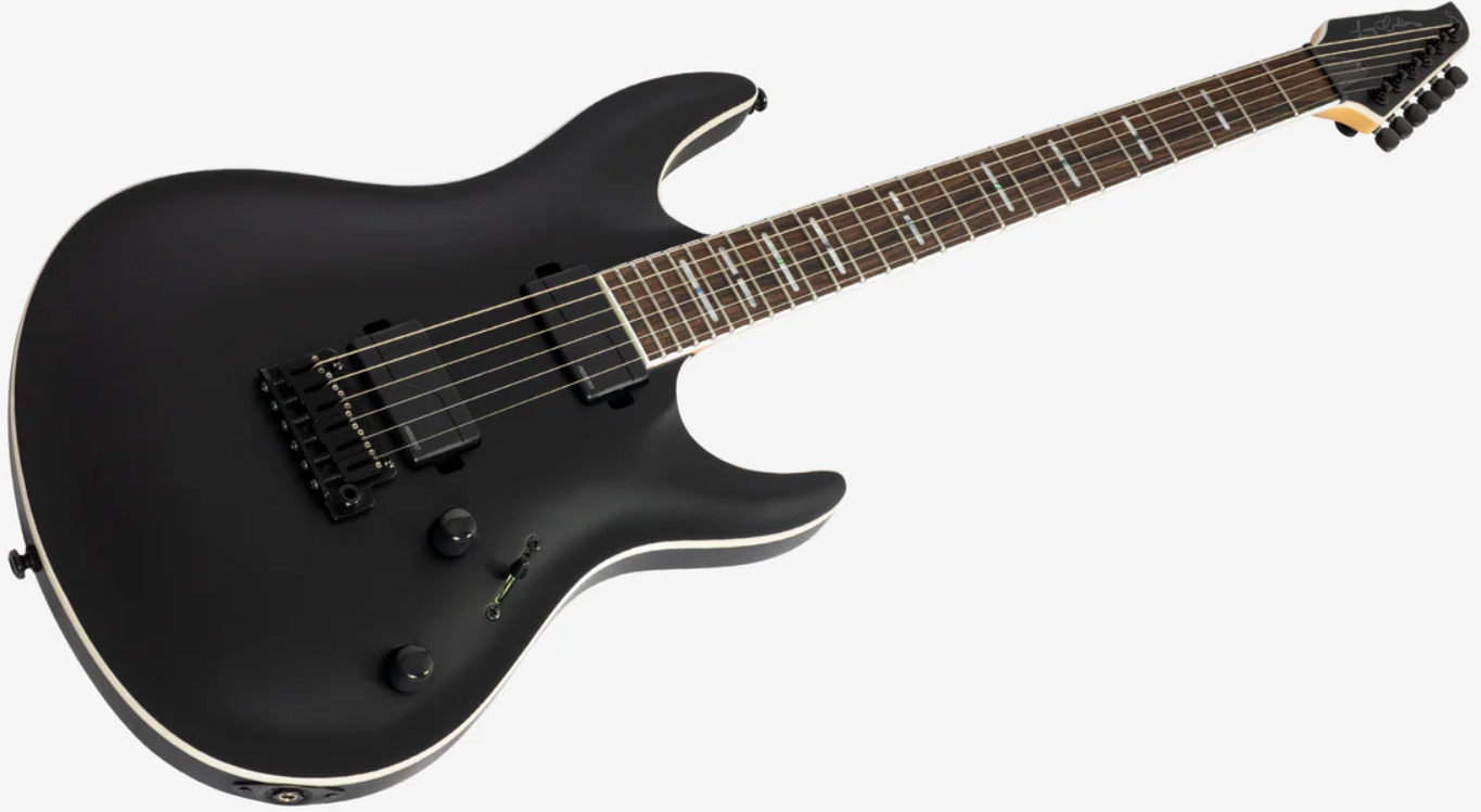 Sire Larry Carlton Y10 2h Fishman Fluence Trem Eb - Black Satin - Elektrische gitaar in Strat vorm - Variation 3