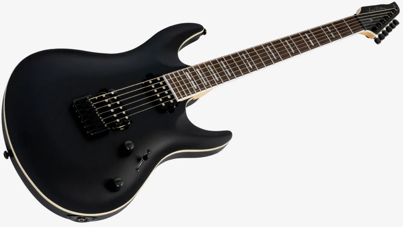 Sire Larry Carlton Y5 2h Ht Rw - Black Satin - Elektrische gitaar in Strat vorm - Variation 2