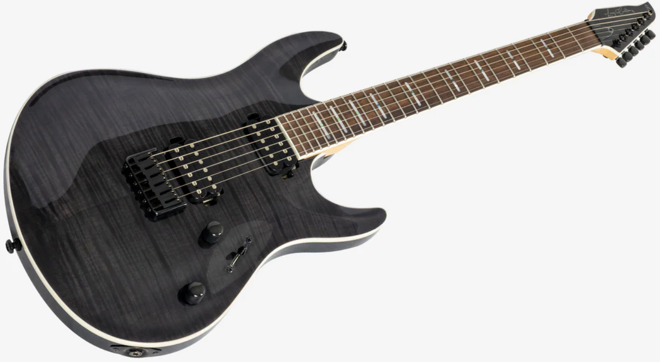 Sire Larry Carlton Y5 2h Ht Rw - Transparent Black - Elektrische gitaar in Strat vorm - Variation 2