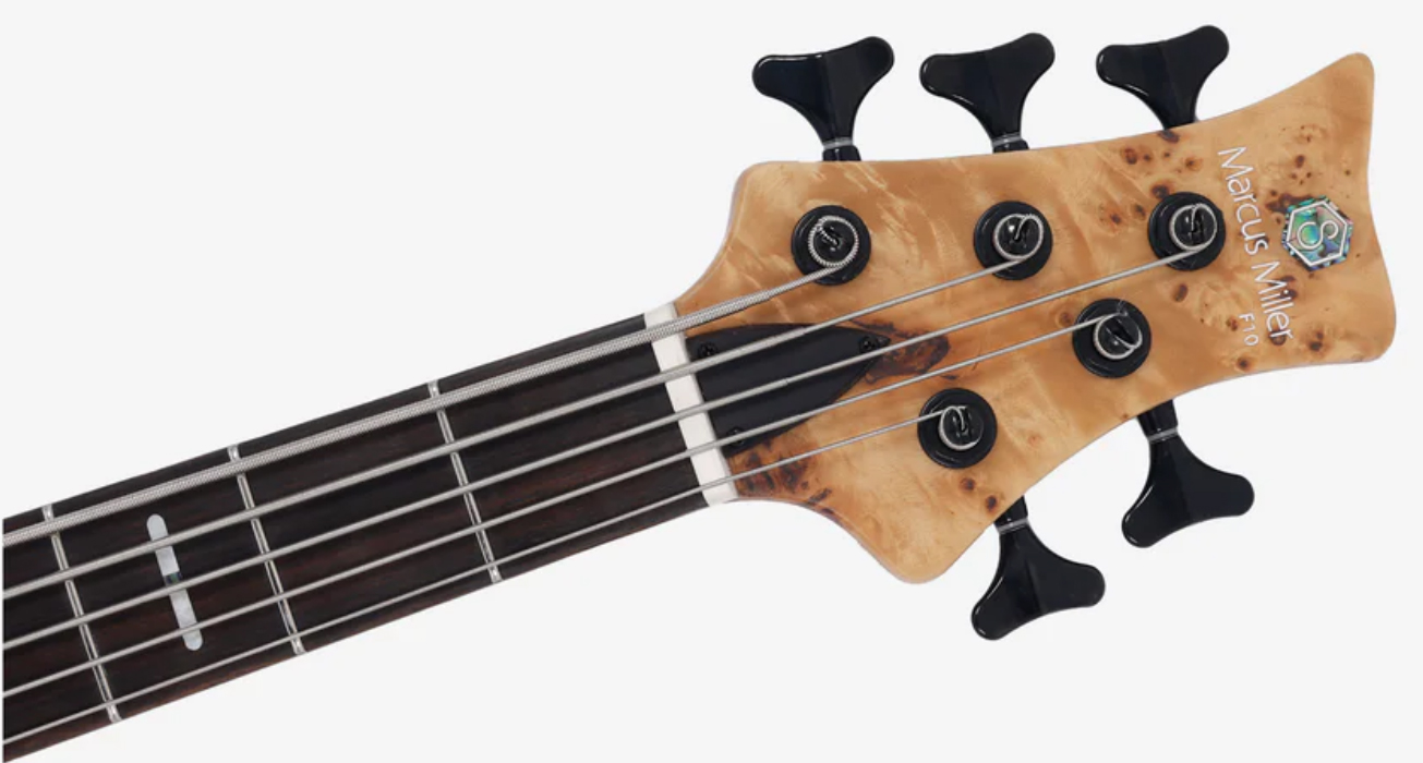 Sire Marcus Miller F10 5st 5c Active Eb - Natural Satin - Solid body elektrische bas - Variation 3