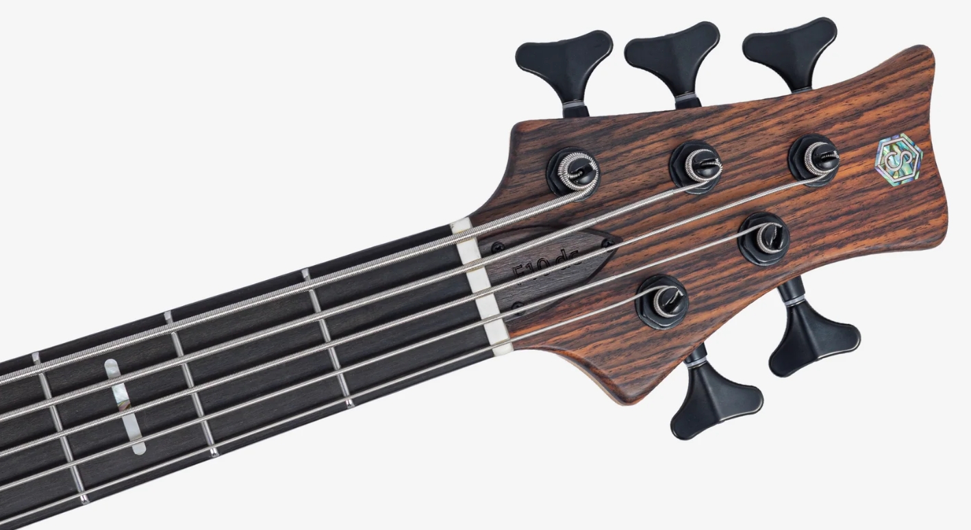 Sire Marcus Miller F10dc 5st Lh 5c Gaucher Active Eb - Natural - Solid body elektrische bas - Variation 3