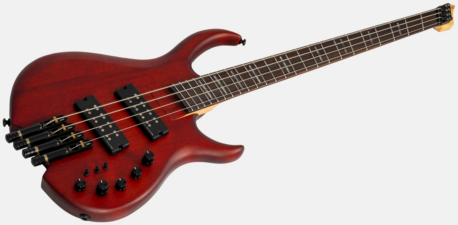 Sire Marcus Miller M6 Headless 4st Multiscale Active Rw - Mahogany Satin - Solid body elektrische bas - Variation 2