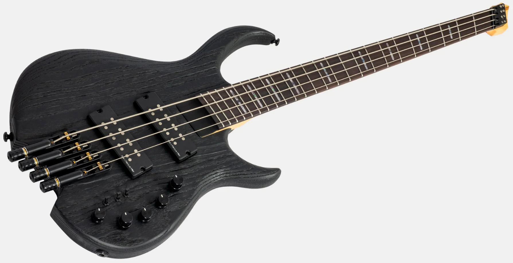 Sire Marcus Miller M6 Headless 4st Multiscale Active Rw - Black - Solid body elektrische bas - Variation 2