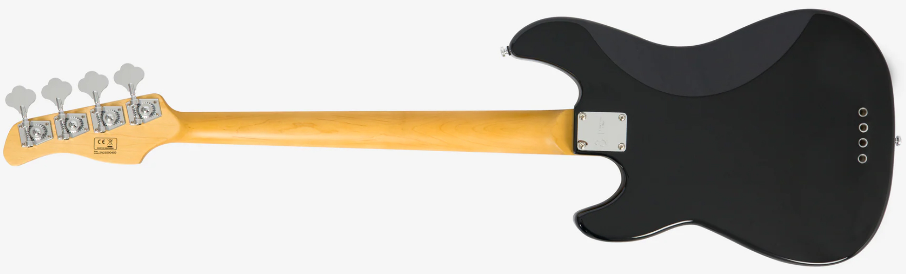 Sire Marcus Miller P5 Alder 4st Lh Gaucher Mn - Black - Solid body elektrische bas - Variation 1