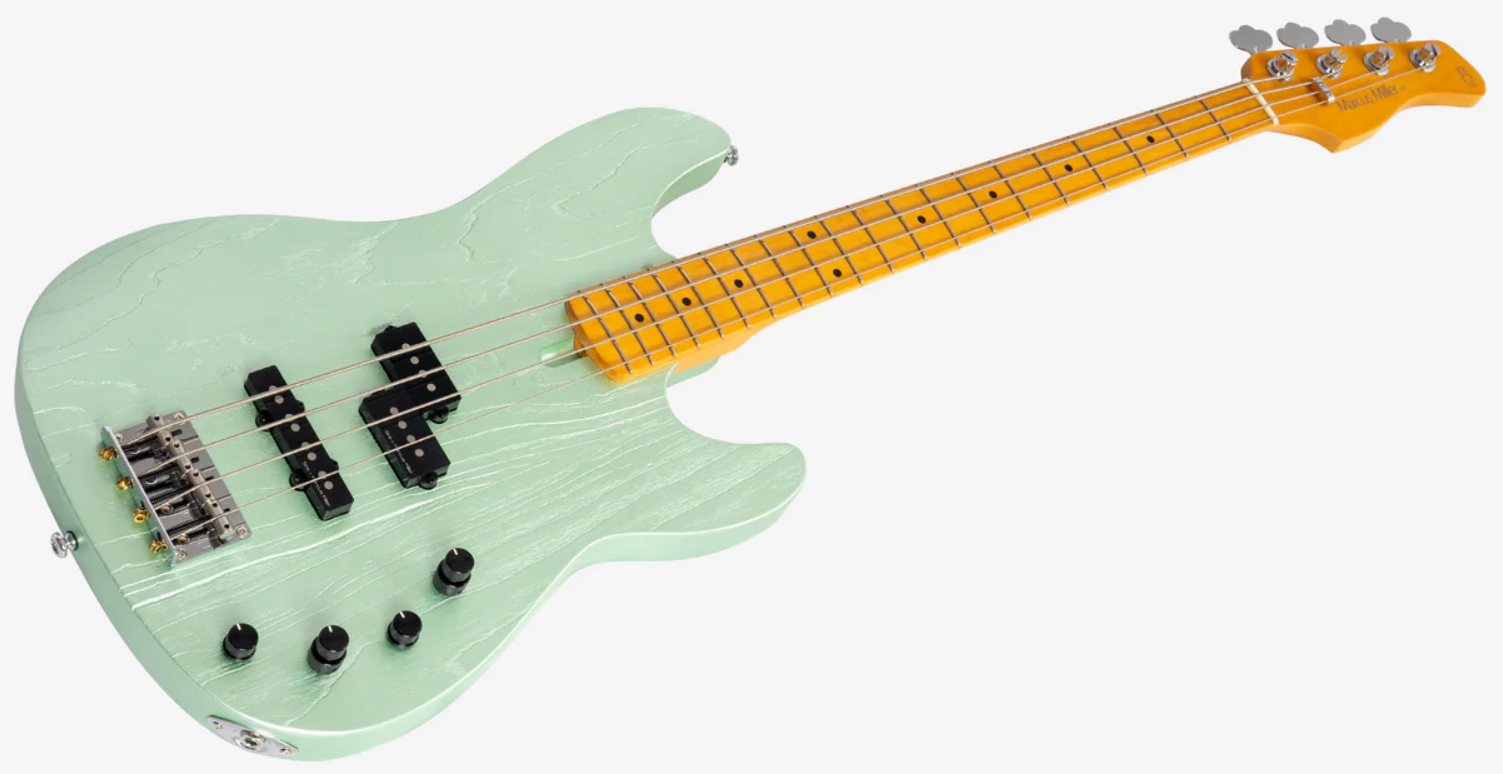 Sire Marcus Miller P6 4st Active Mn - Surf Green Metallic - Solid body elektrische bas - Variation 2