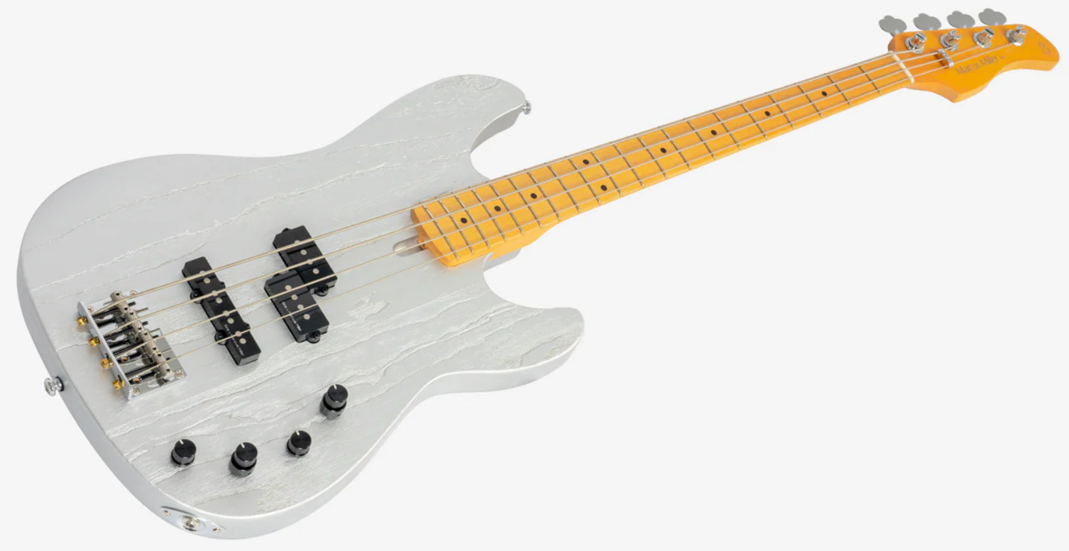 Sire Marcus Miller P6 4st Active Mn - Inca Silver - Solid body elektrische bas - Variation 2