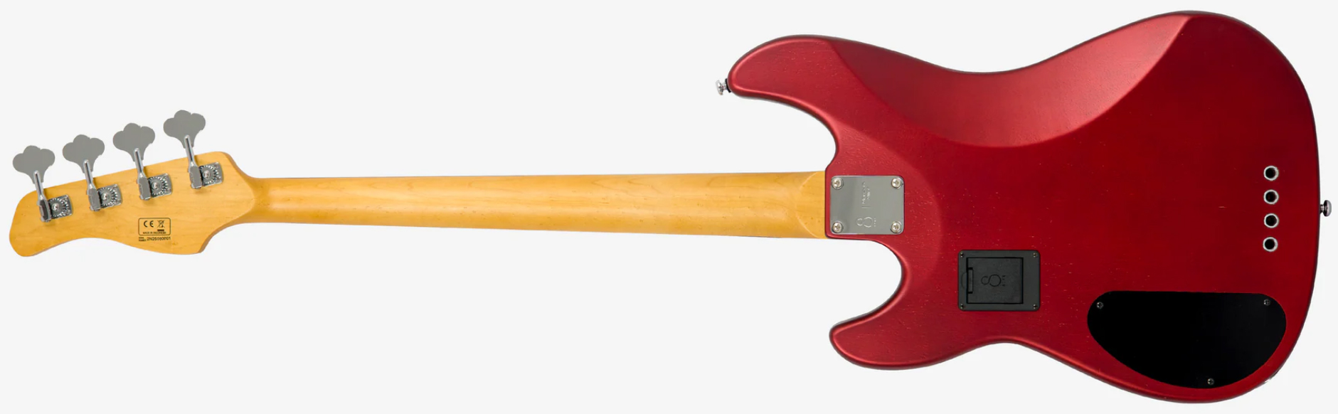 Sire Marcus Miller P6 4st Active Rw - Candy Apple Red - Solid body elektrische bas - Variation 1