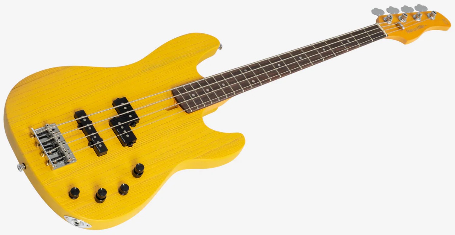 Sire Marcus Miller P6 4st Active Rw - Butterscotch - Solid body elektrische bas - Variation 2