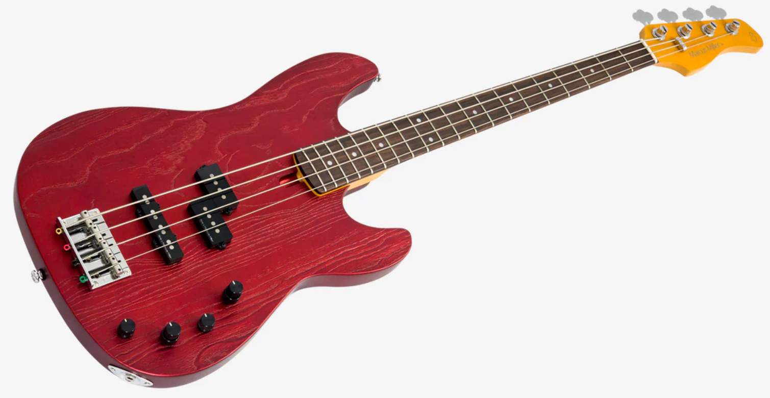 Sire Marcus Miller P6 4st Active Rw - Candy Apple Red - Solid body elektrische bas - Variation 2