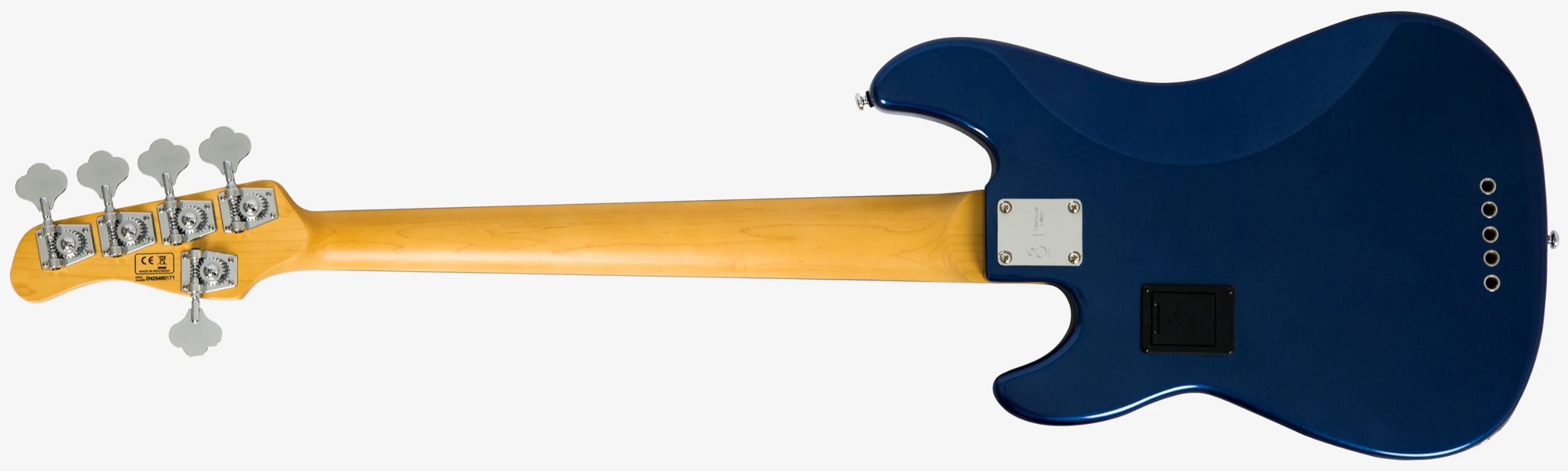 Sire Marcus Miller P7 Alder 4st Lh Gaucher Active Mn - Dark Navy - Solid body elektrische bas - Variation 1