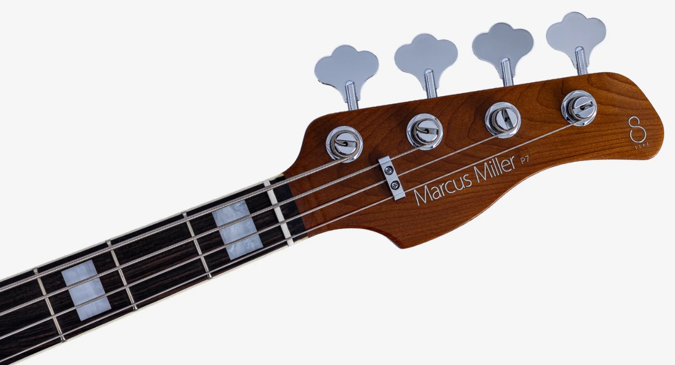 Sire Marcus Miller P7 New Gen 4st Fretless Active Eb - Antique White - Solid body elektrische bas - Variation 3