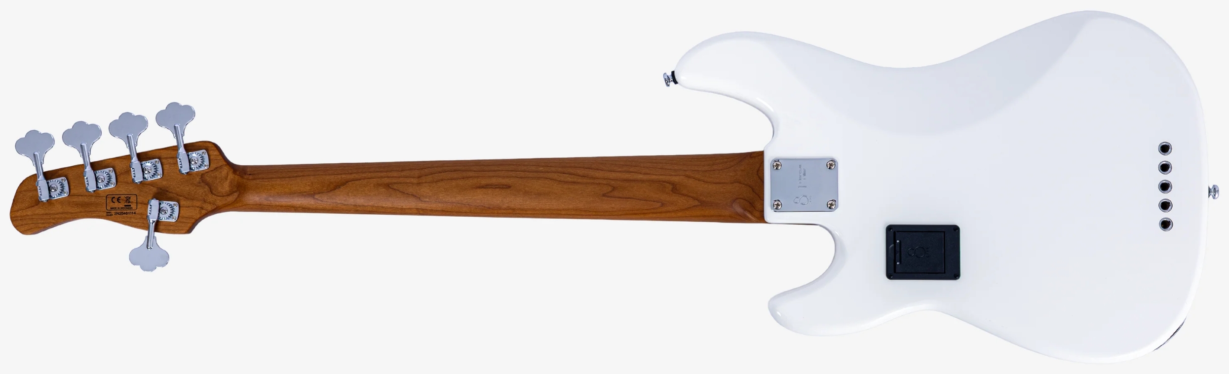Sire Marcus Miller P7 New Gen 5st 5c Active Eb - Antique White - Solid body elektrische bas - Variation 1